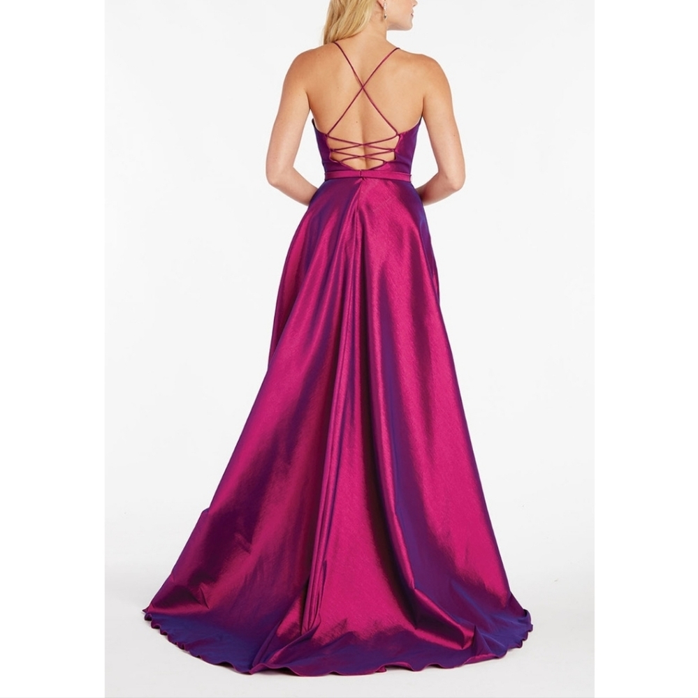 Alyce Paris Fuchsia Purple  Prom Gown - Picture 2 of 14